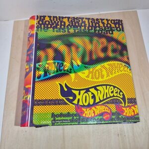 Vintage 1997 Mead Hot Wheels Organizer Binder 1.5‎ Inch 3-Ring 29200 Mattel 90s